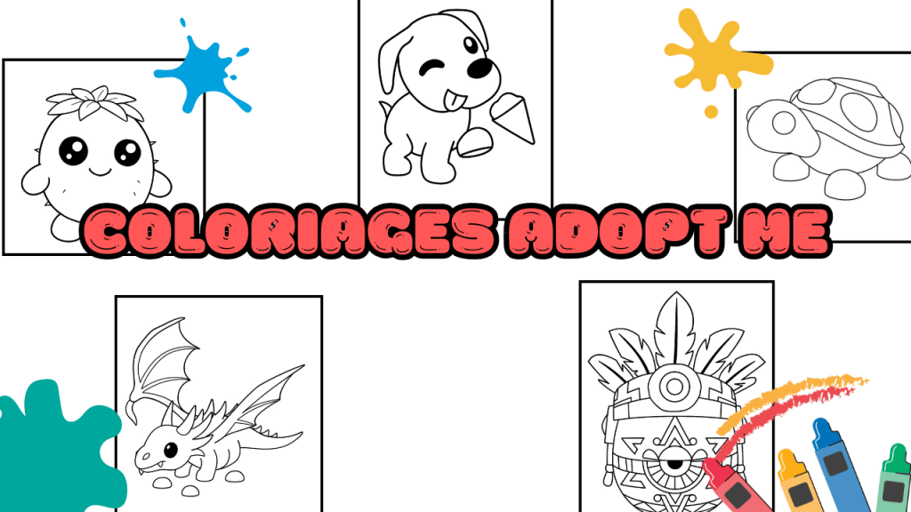 Coloriages Adopt Me