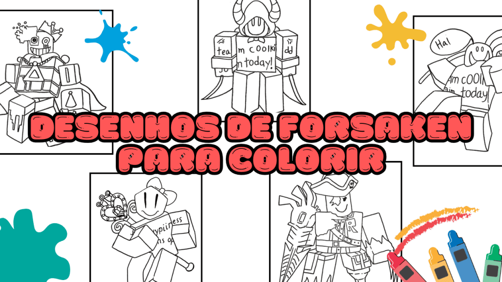 Desenhos de Forsaken para colorir