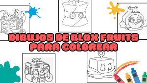 Dibujos de Blox Fruits para Colorear