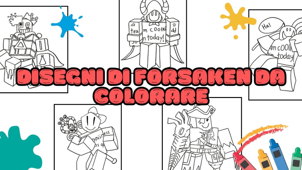 Disegni di Forsaken da colorare