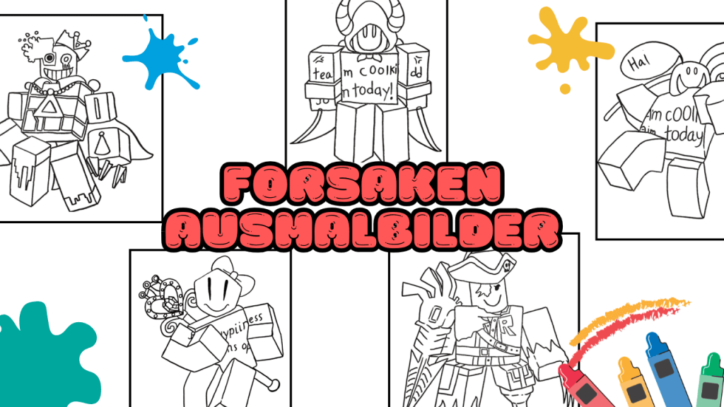 Forsaken Ausmalbilder