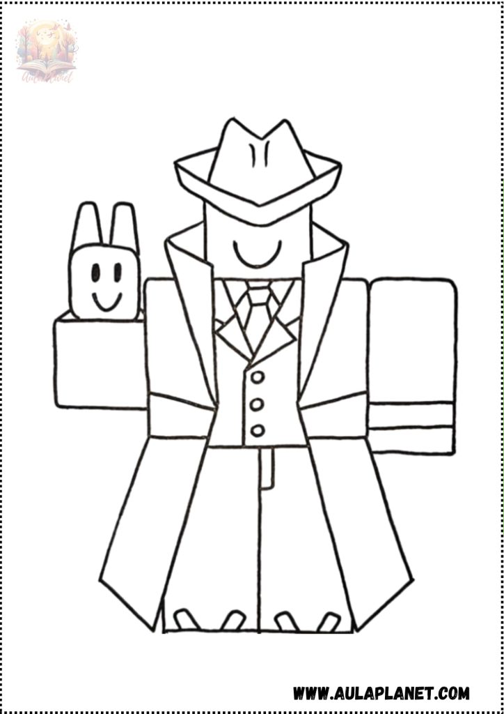 Mafioso Rework Coloring Page – Forsaken