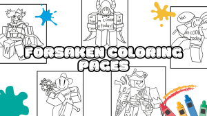 Forsaken Coloring Pages