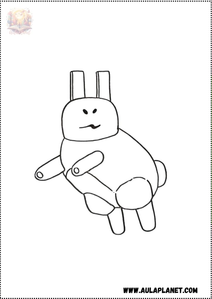 Gubby CoolKid Coloring Page – Forsaken