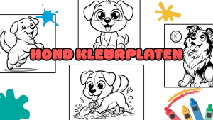 Hond kleurplaten