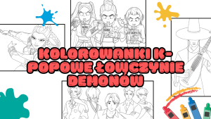 Kolorowanki K-popowe łowczynie demonów