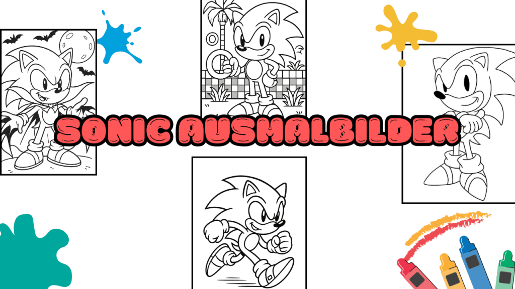 Sonic Ausmalbilder
