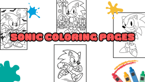 Sonic Coloring Pages