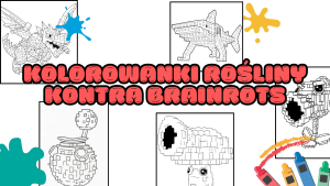 Kolorowanki Rośliny kontra Brainrots