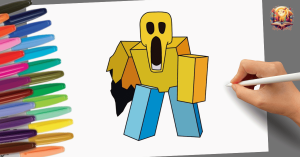 how to draw screamer john doe step by step forsaken