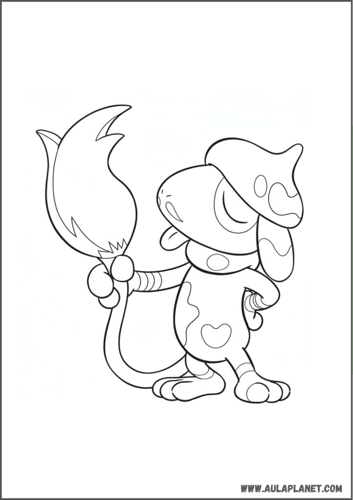 Smearguru Boyama Sayfası - Pokémon Pokopia