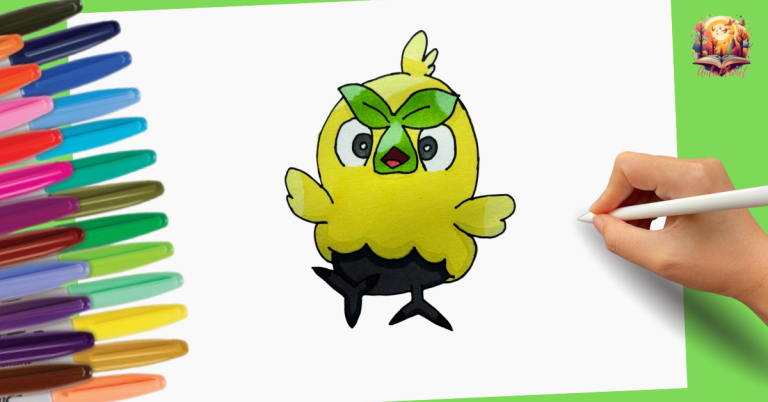 Cómo Dibujar a Browt Paso a Paso | Pokémon Viento y Oleaje