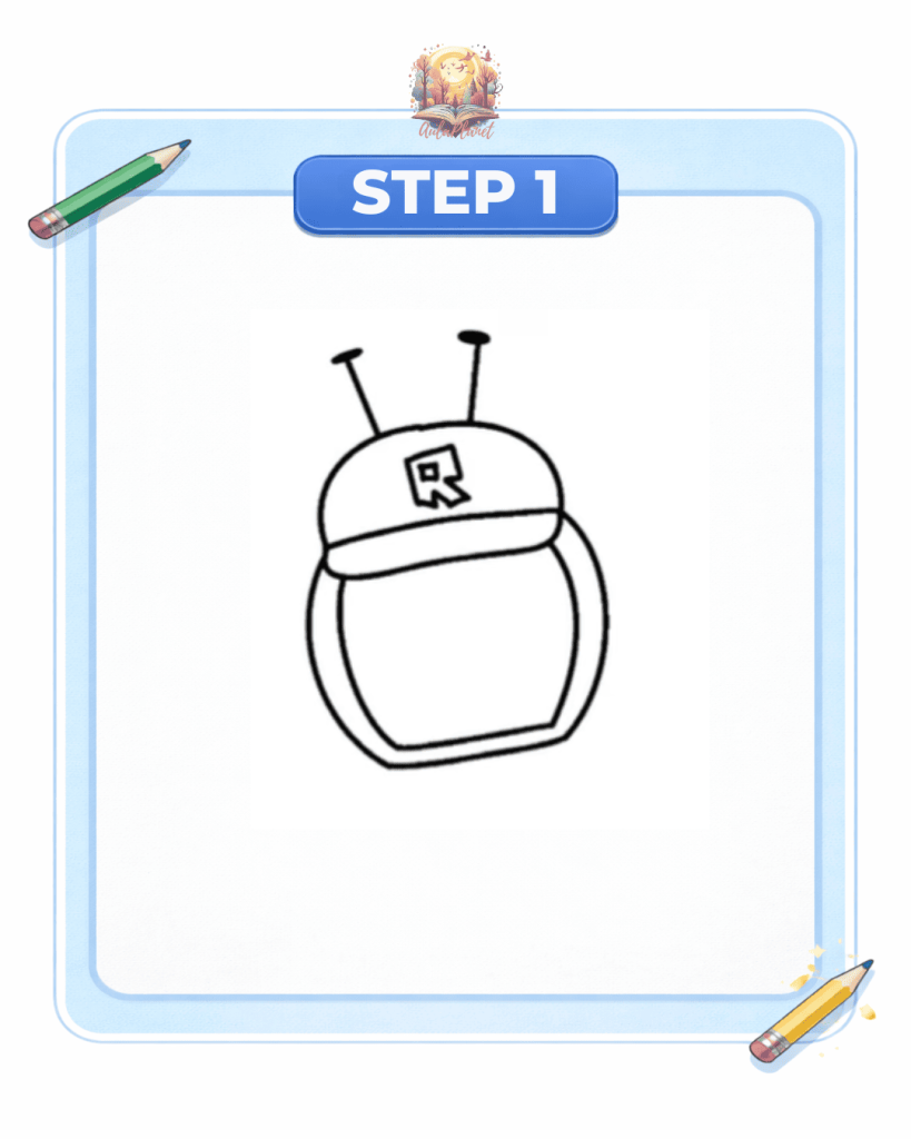 how to draw veeronica step 1 head helmet antennas letter r forsaken