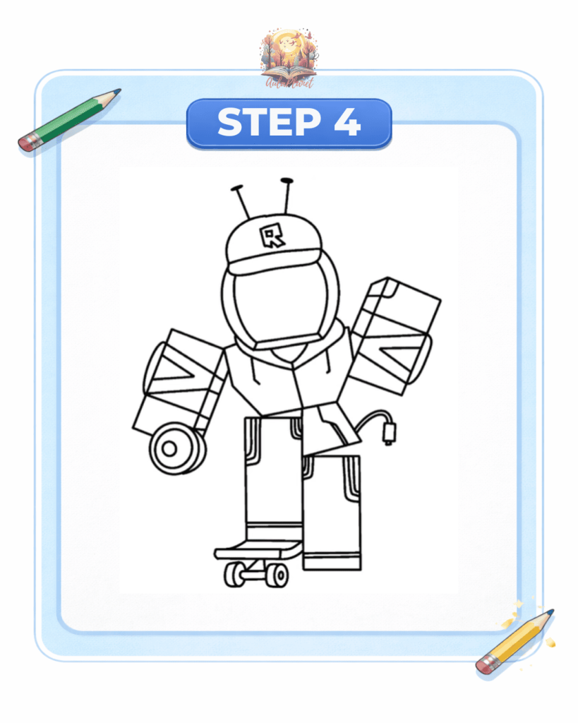 how to draw veeronica step 4 arms with details character forsaken