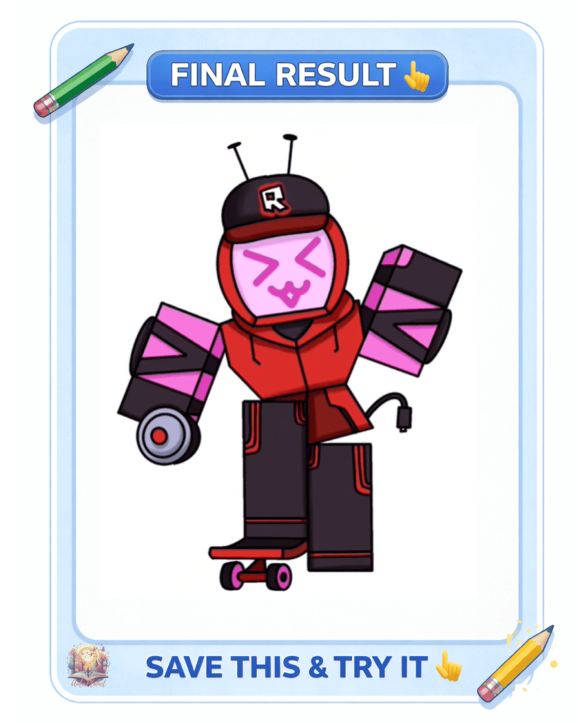 veeronica drawing finished and colored character forsaken