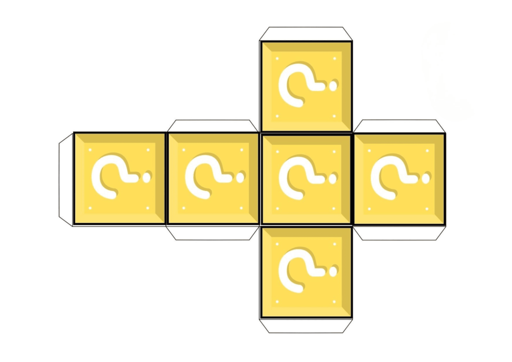 Question Block Papercraft Box | Super Mario Galaxy The Movie