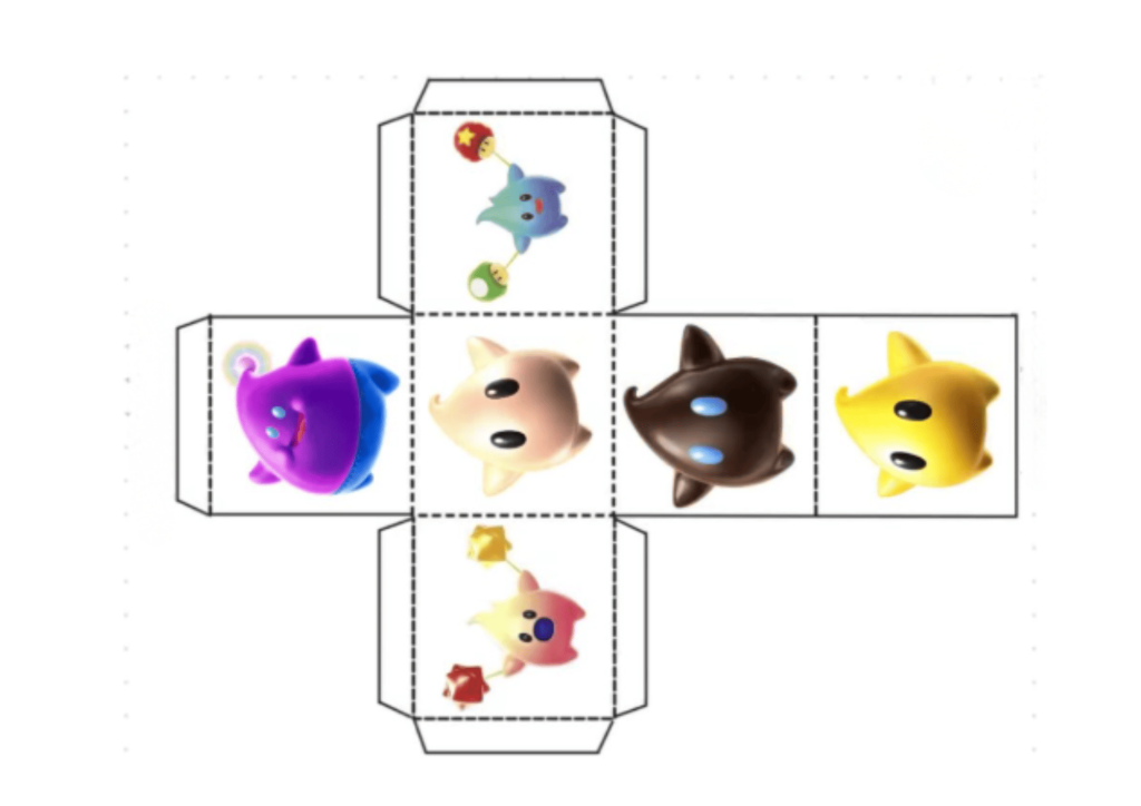 Lumas Papercraft Box | Super Mario Galaxy The Movie