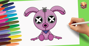 Cómo Dibujar a Loopsy Noodle Paso a Paso Poppy Playtime 5