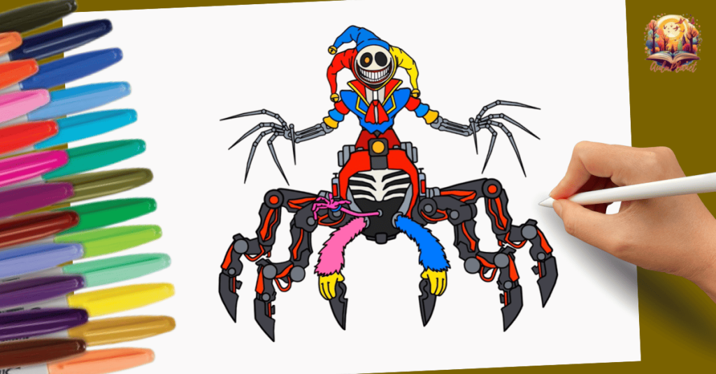 Cómo Dibujar a Prototype 1006 Paso a Paso Poppy Playtime 5