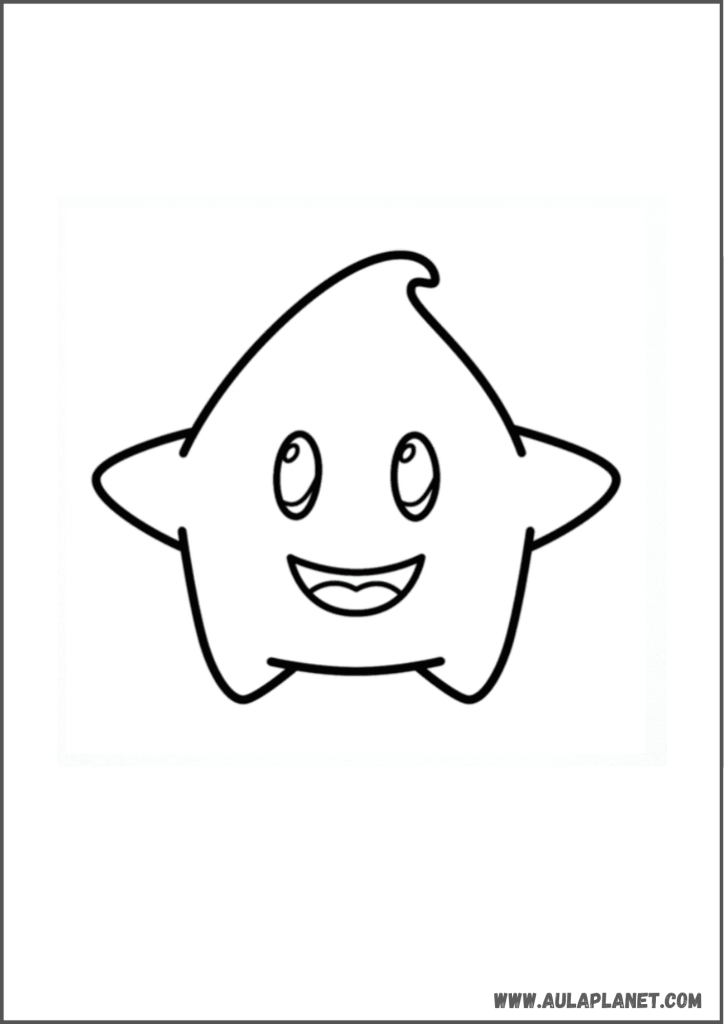 luma untuk diwarnai the super mario galaxy movie