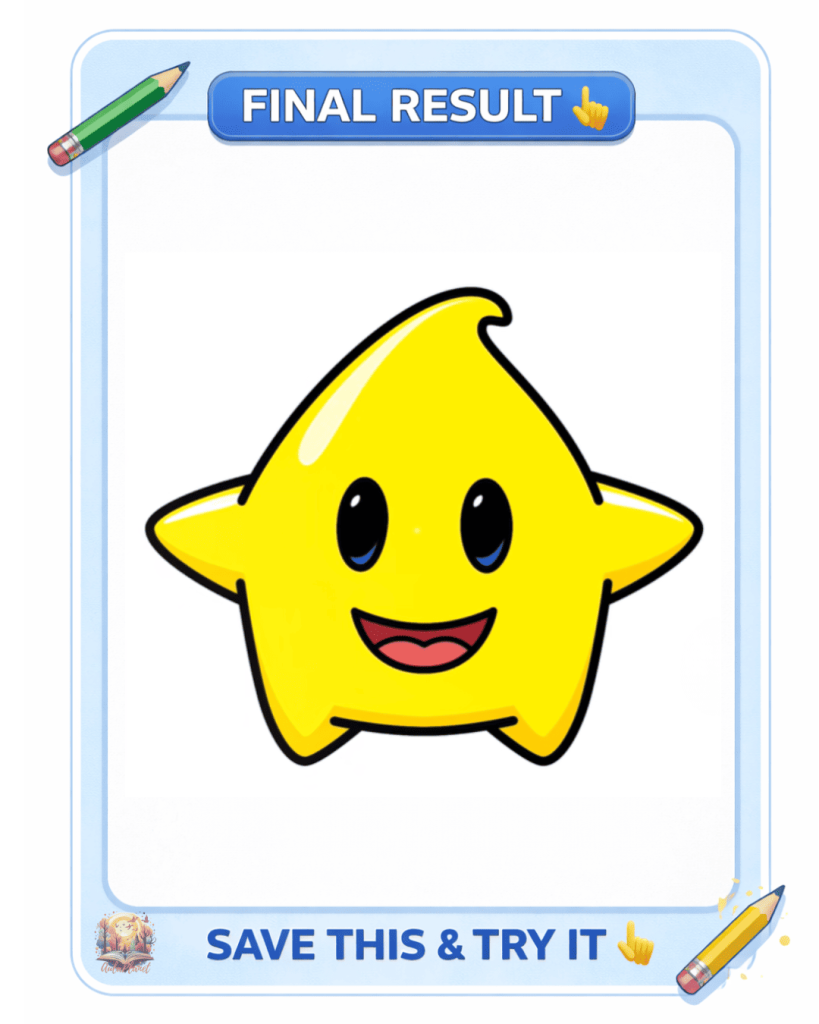 luma drawing finished and colored super mario galaxy the movie