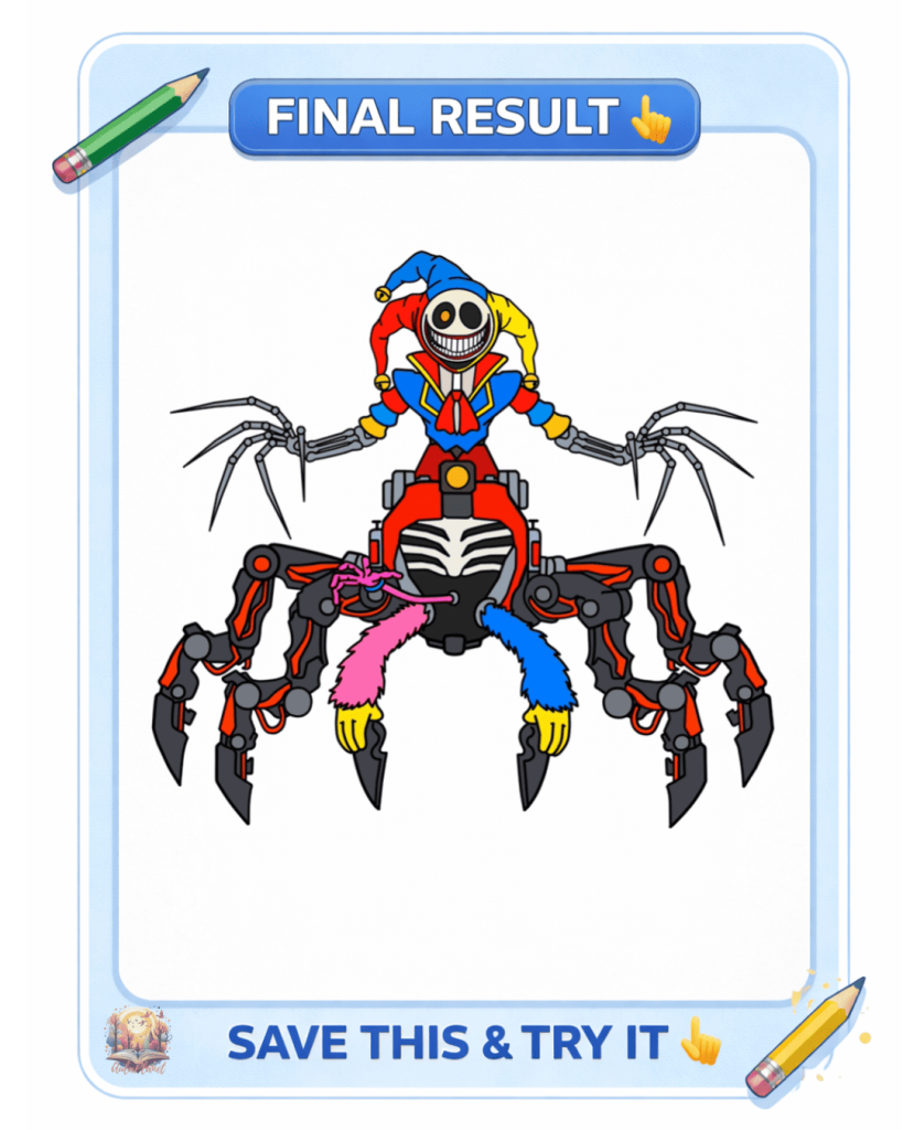 prototype 1006 drawing finished colored poppy playtime 5