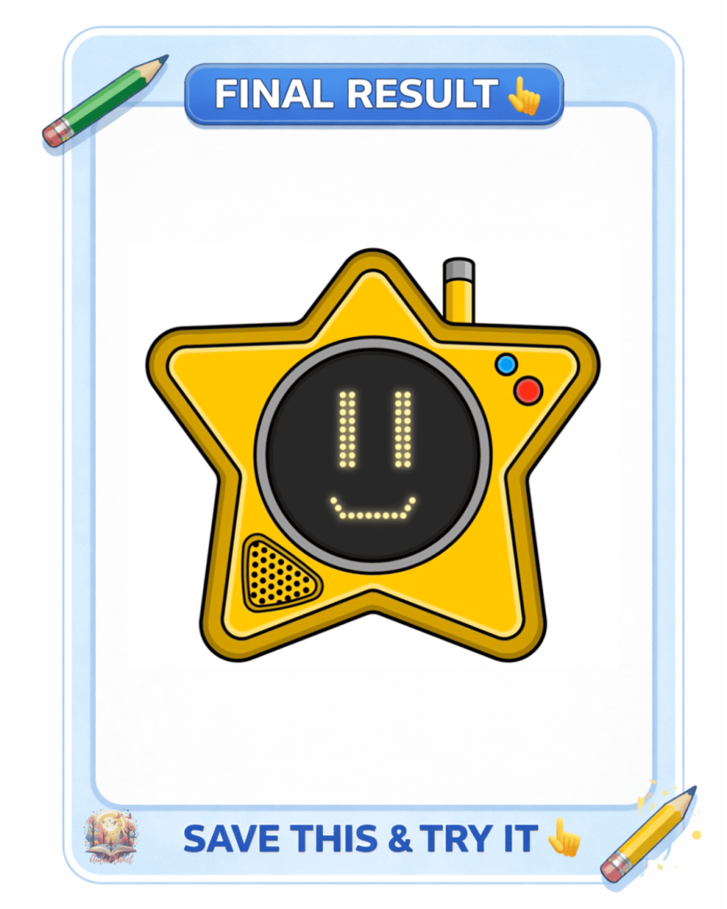 unnamed star device drawing finished and colored poppy playtime chapter 5