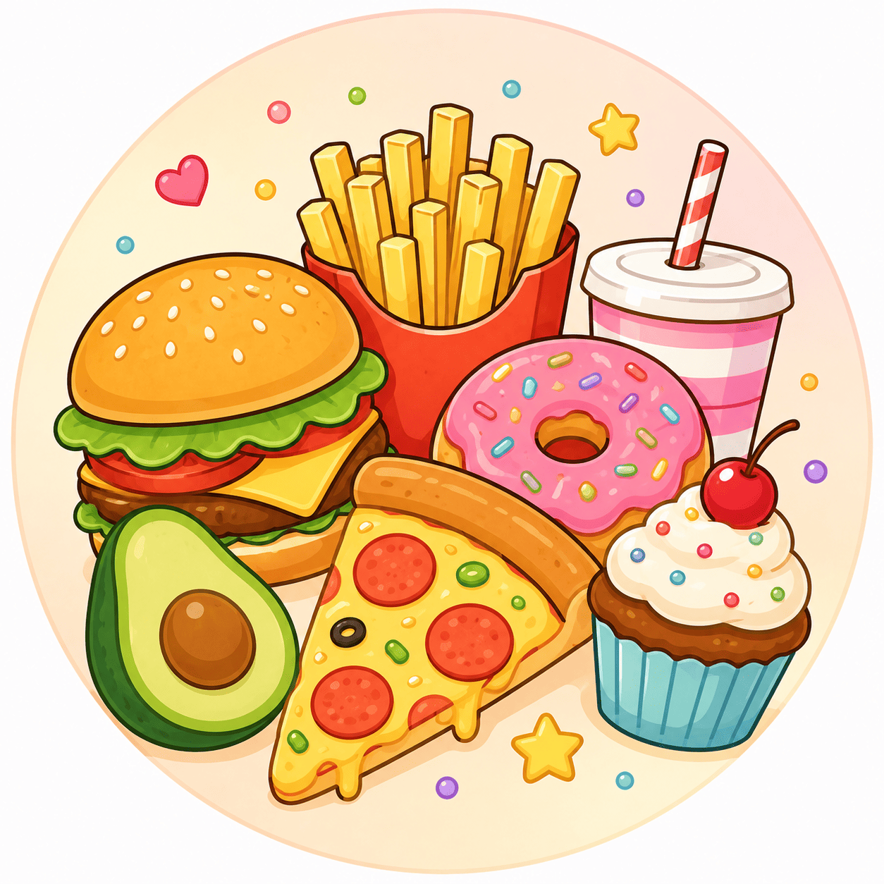Essen Ausmalbilder