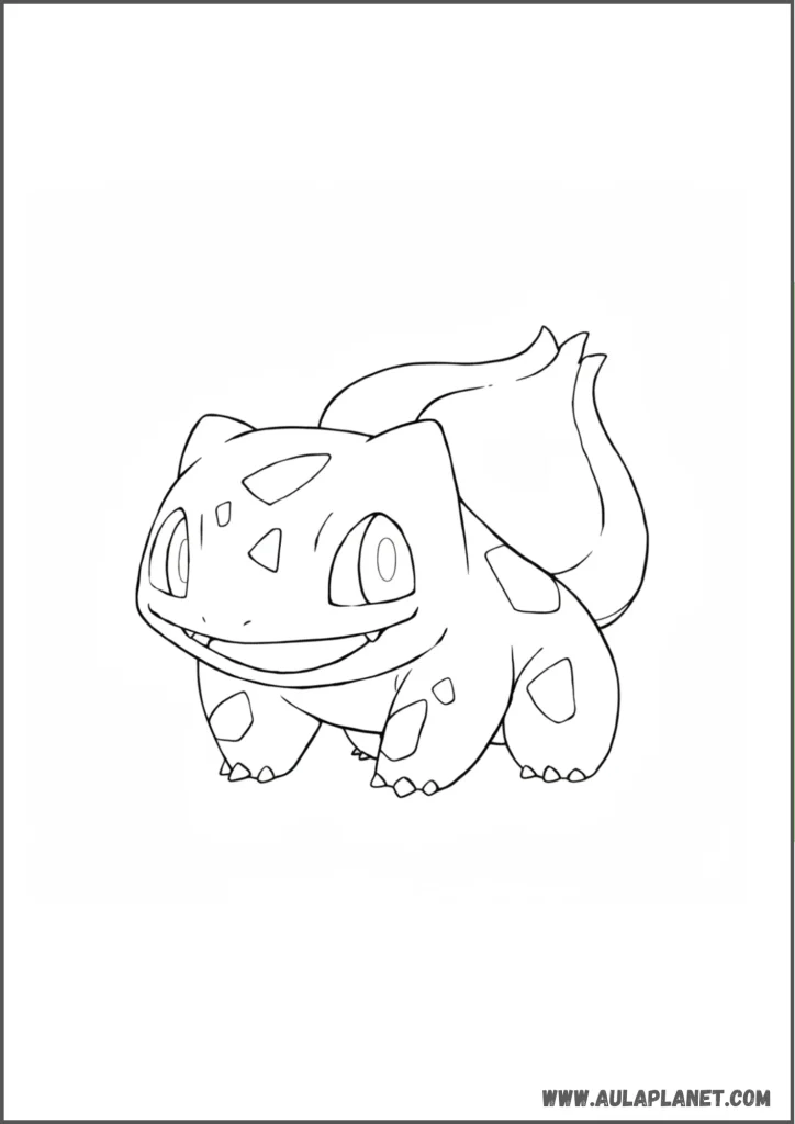 Bulbasaur Coloring Page