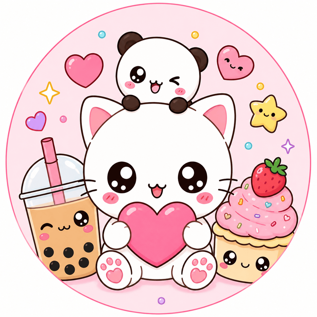 Kawaii Ausmalbilder