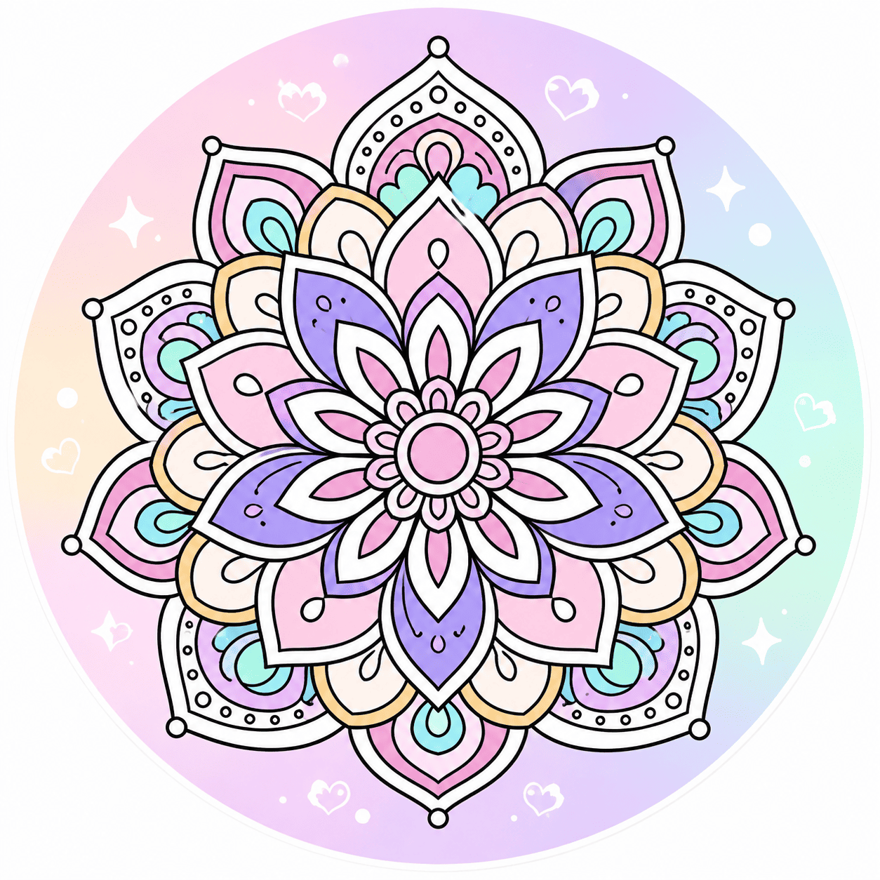 Mandala Ausmalbilder