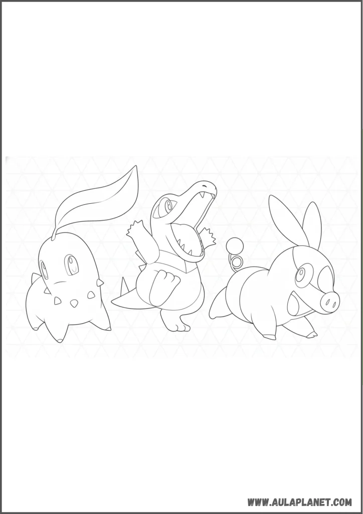 Karnimani mit Endivie und Floink Ausmalbild