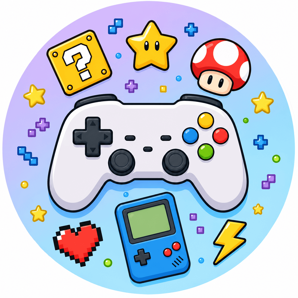 Videospiel Ausmalbilder