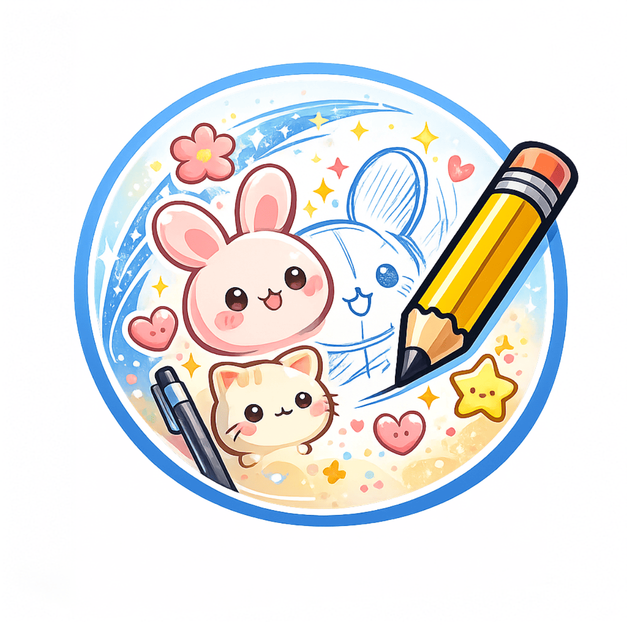 Como desenhar personagens kawaii passo a passo