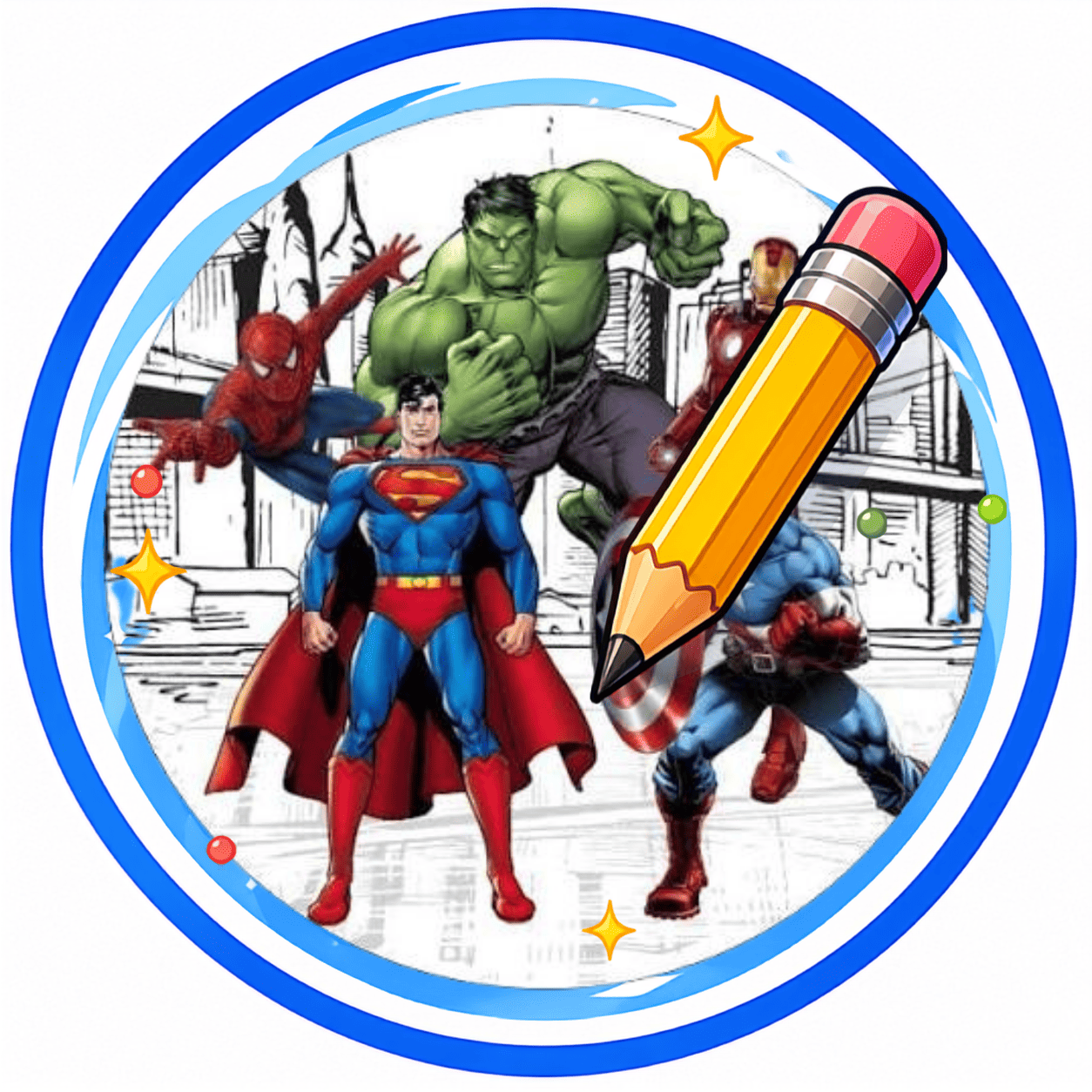 Como desenhar super-heróis passo a passo