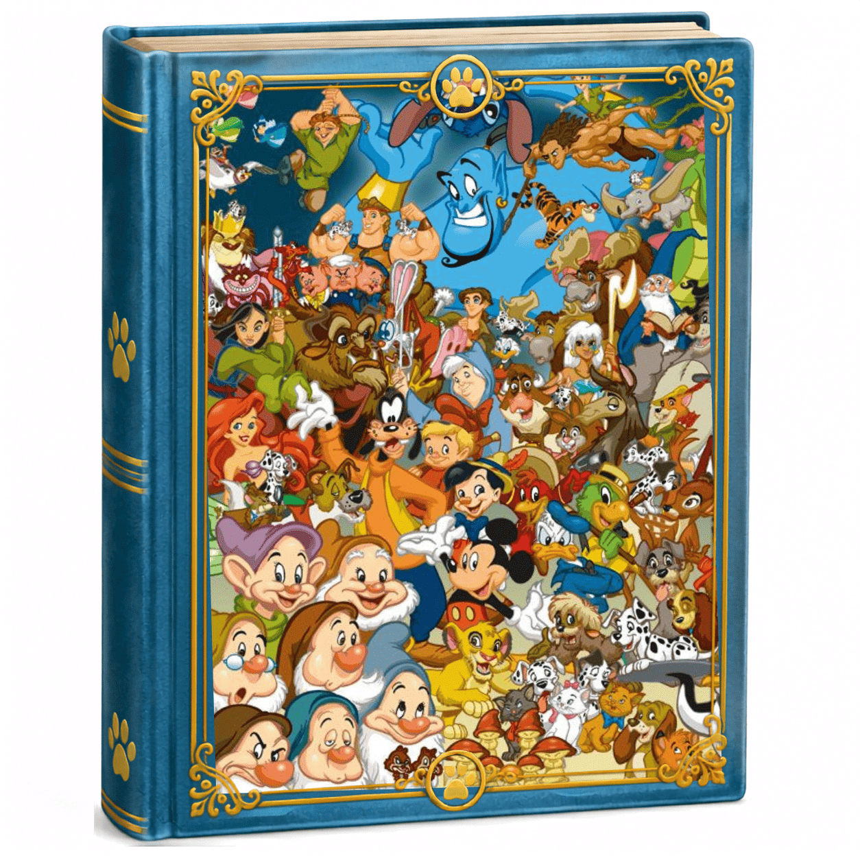 Libro ilustrado de cuentos infantiles Disney