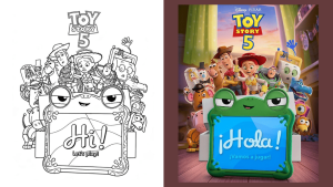 Dibujos de Toy Story 5 para colorear