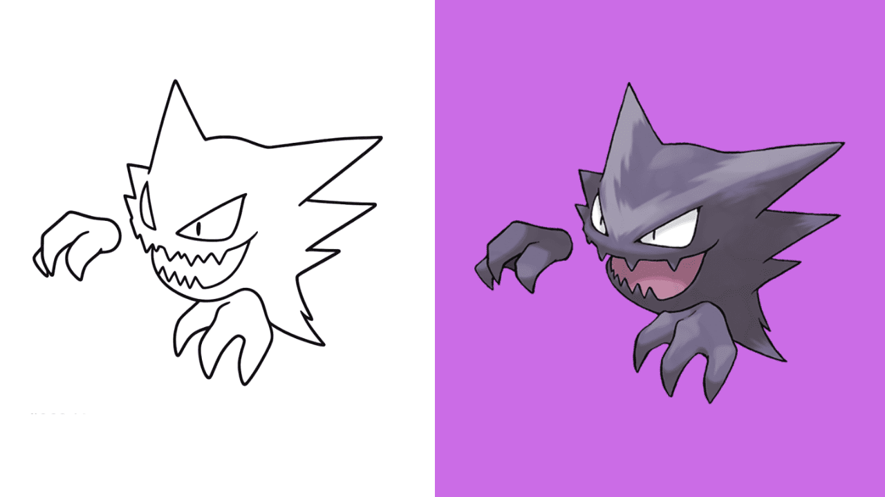 Dibujos de Haunter para colorear e imprimir