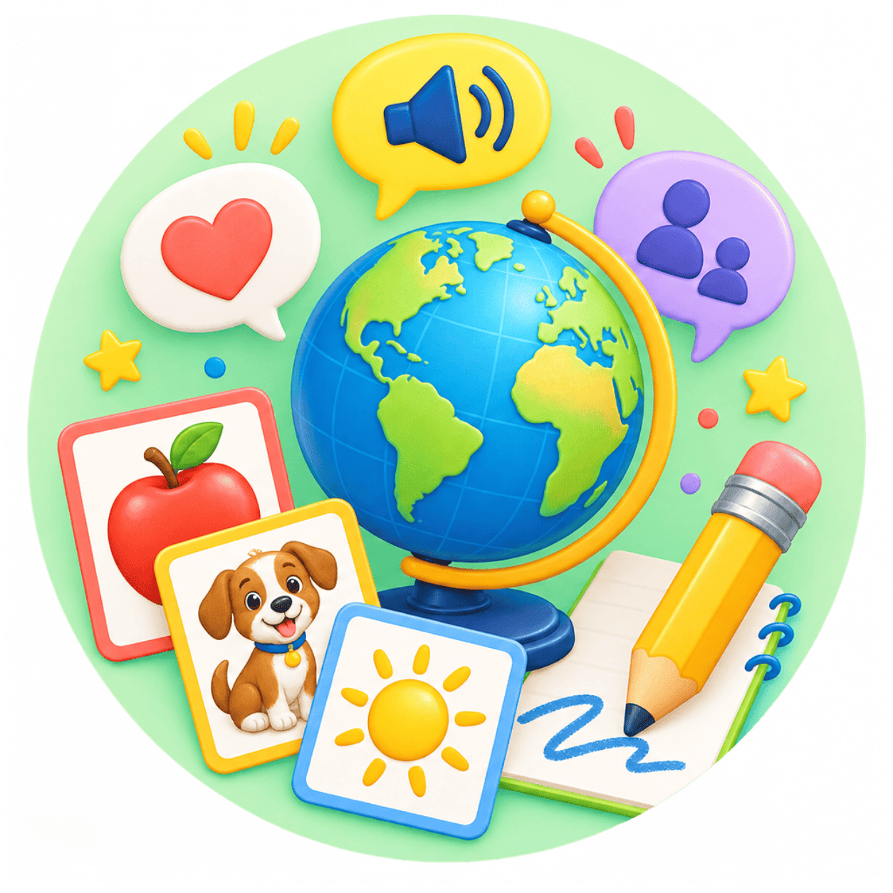 Fichas y actividades infantiles para aprender inglés