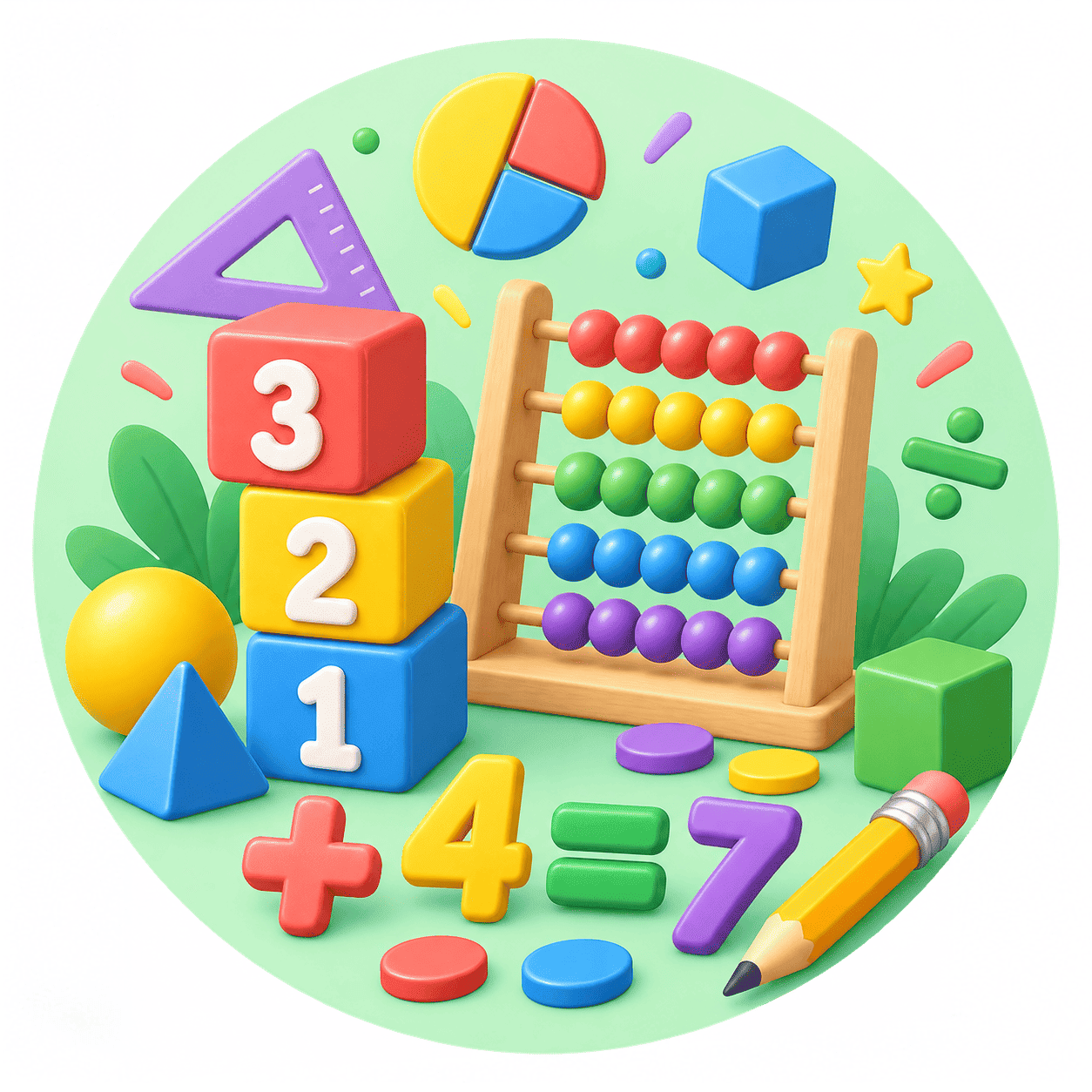 Fichas y actividades infantiles de matemáticas