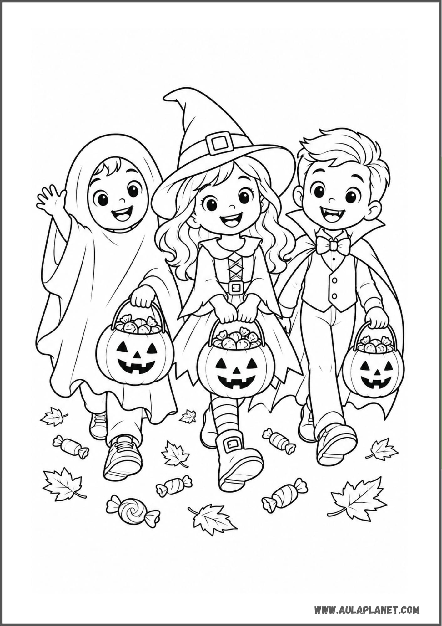 أصدقاء يطلبون خدعة أم حلوى