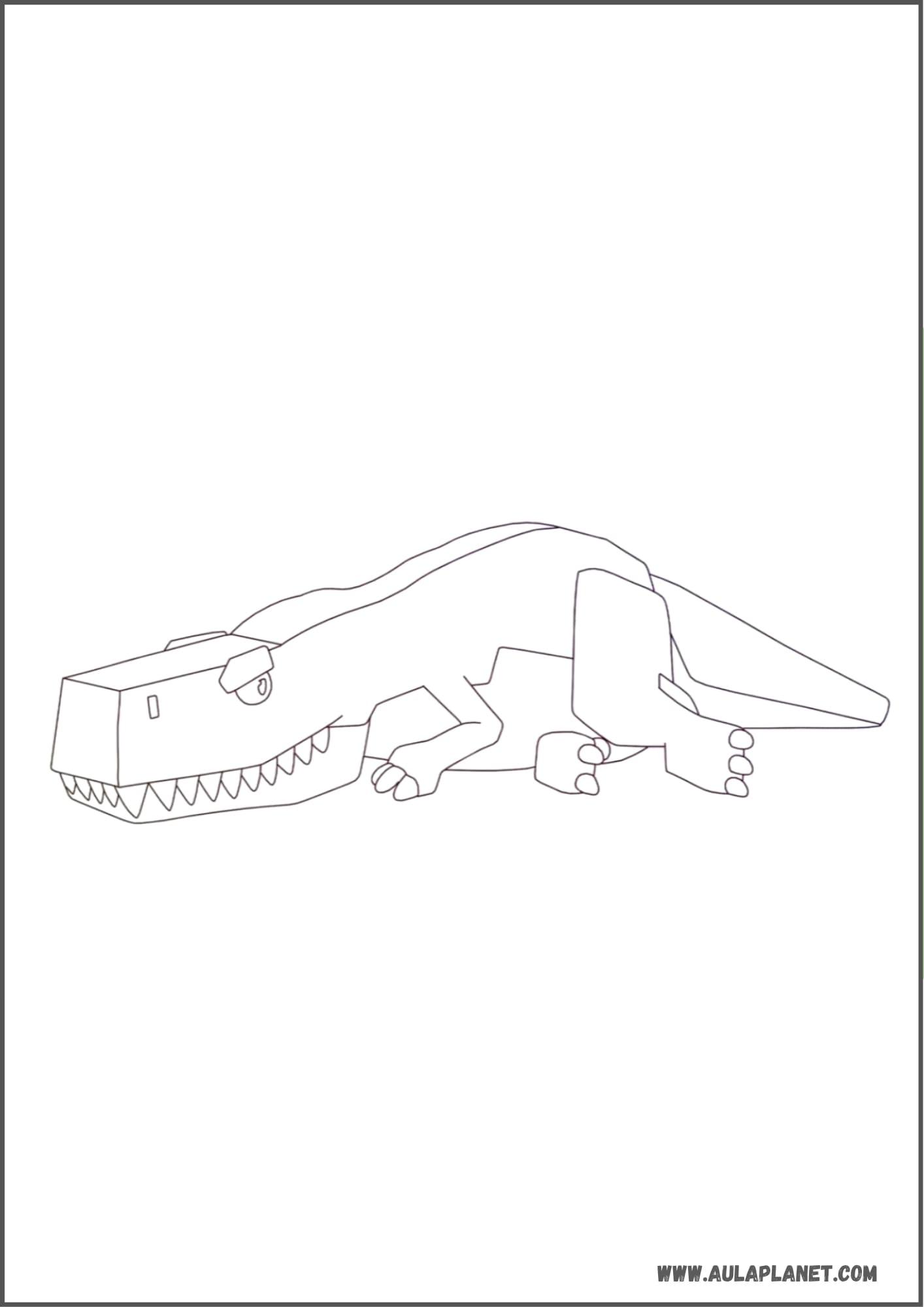 T-Rex, la mascota Secret del bioma prehistórico