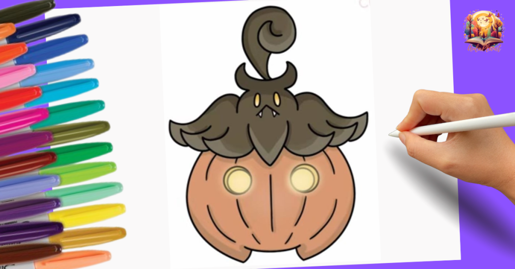 Como Dibujar a Pumpkaboo Paso a Paso