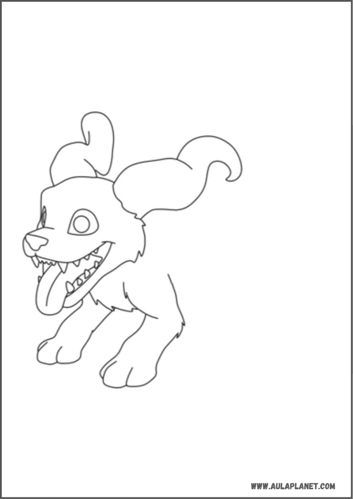 Paso 4 para dibujar a Echo de Roba un Huevo: pecho peludo y patas delanteras